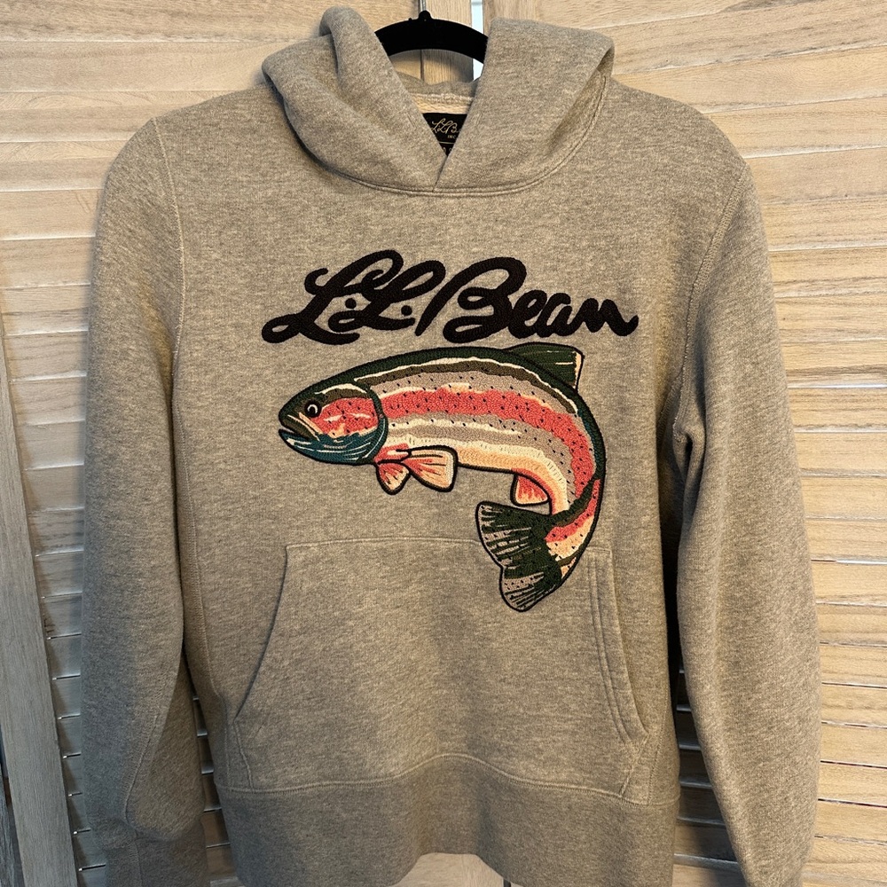 Ll Bean x Todd Snyder trout hoodie